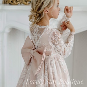 Vestido de niña de flores de encaje,Vestido de niña de flores con perlas,Vestido de novia para niña,Vestido de niña de satén,Vestido de primera comunión,Vestido de niña de flores rústico,Vestido de tutú