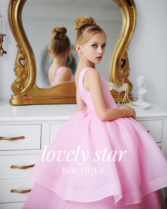 strapless open back dress A-Line Cute Cheap Cap Sleeves Short Pink Junior Modest Homecoming Dres   SposaBridal
