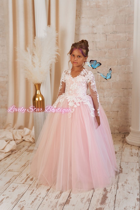 Flowing flower girl dresses outlet