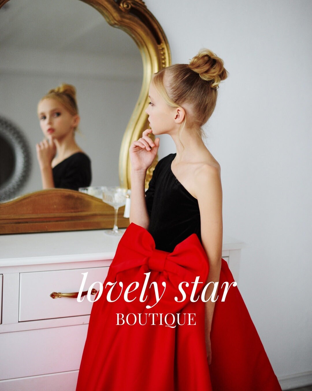 velvet junior bridesmaid dresses Desert Rose main image 0