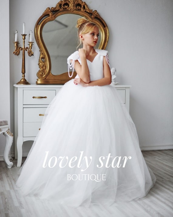 Abito Da Bambina Vintage Fatto A Mano, Ricamato | Mercato Solidale Mani Tese - Foto 3