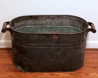 Cabilock Vintage Succulent Planter Rustic Cactus Square Antique Bucket Blue Country Flower Pot Vase Container with Handles for Indoor Outdoor Gardening Table Top Decorations Cabilock Vintage Succulent Planter Rustic Cactus Square Antique Bucket Blue Country Flower Pot Vase Container with Handles for Indoor Outdoor Gardening Table Top Decorations