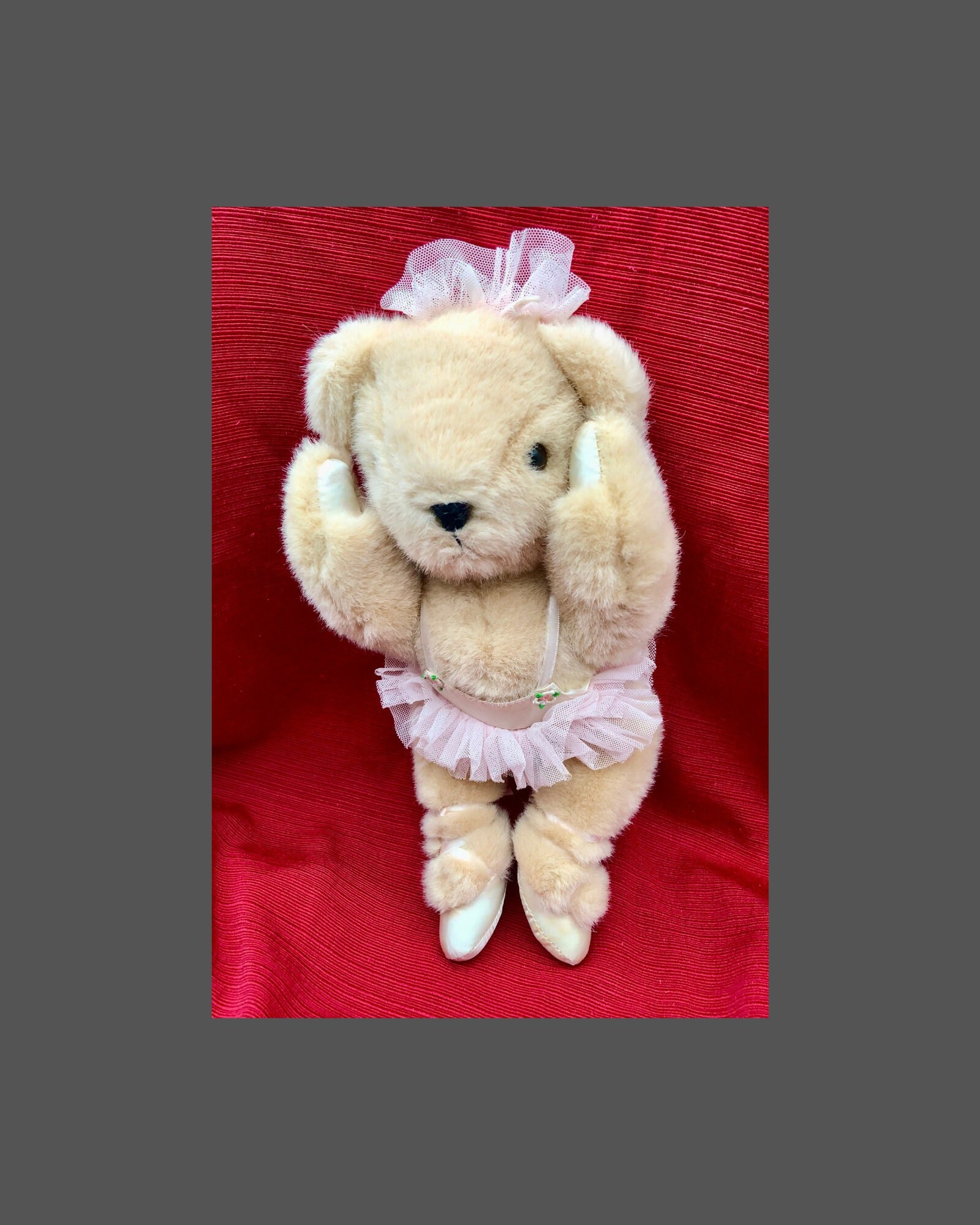ballerina bear stuffed animal