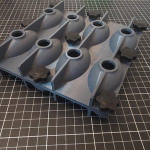 Molde de fundición de proyectiles de eslinga de 90 g, archivos de impresión 3D para fundición de hormigón