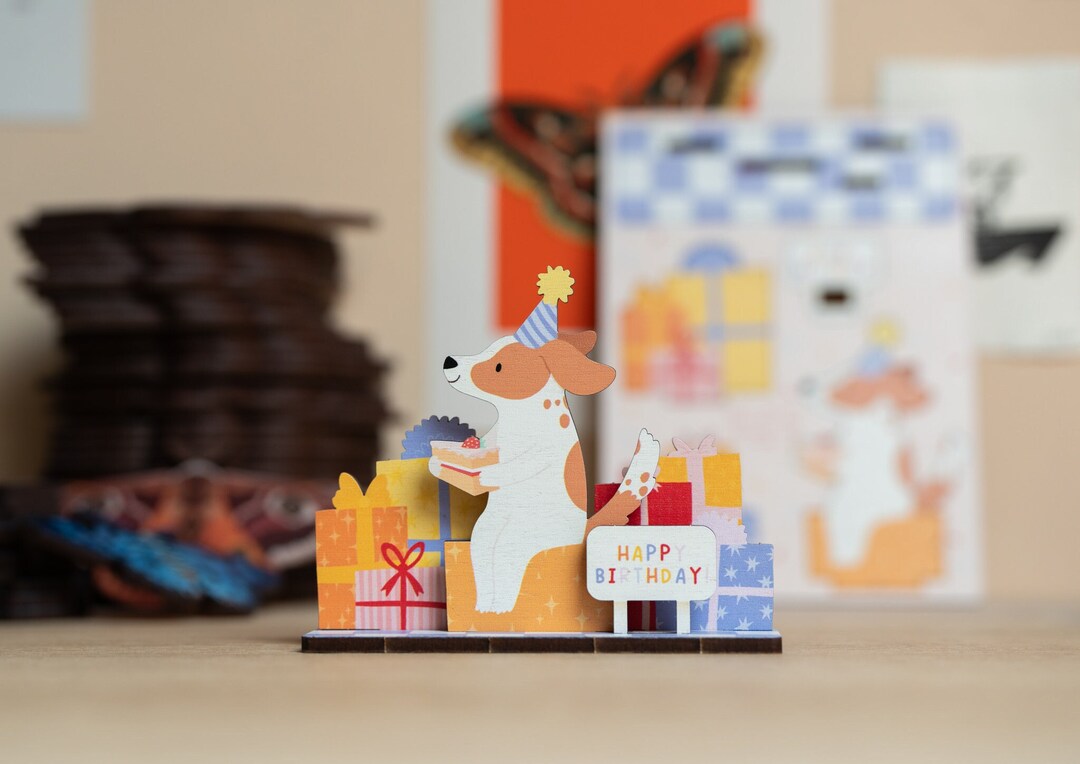 Personalised Dog Birthday Card - Happy Funny Animal Cute Dog Lover ...