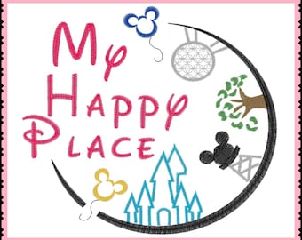 My Happy Place Disney Parks inspiriert