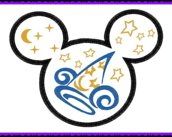 Zauberer-Hut innen Mickey Kopf inspiriert