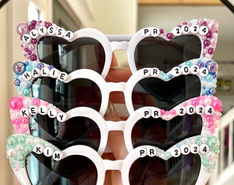 Custom birthday sunglasses, personalized sunglasses, birthday girl sunglasses, bedazzled sunglasses, rhinestone sunglasses, 40th sunglasses