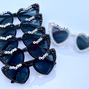 1 Pcs White Bride Sunglasses,Small Square Style Bride Sunglasses