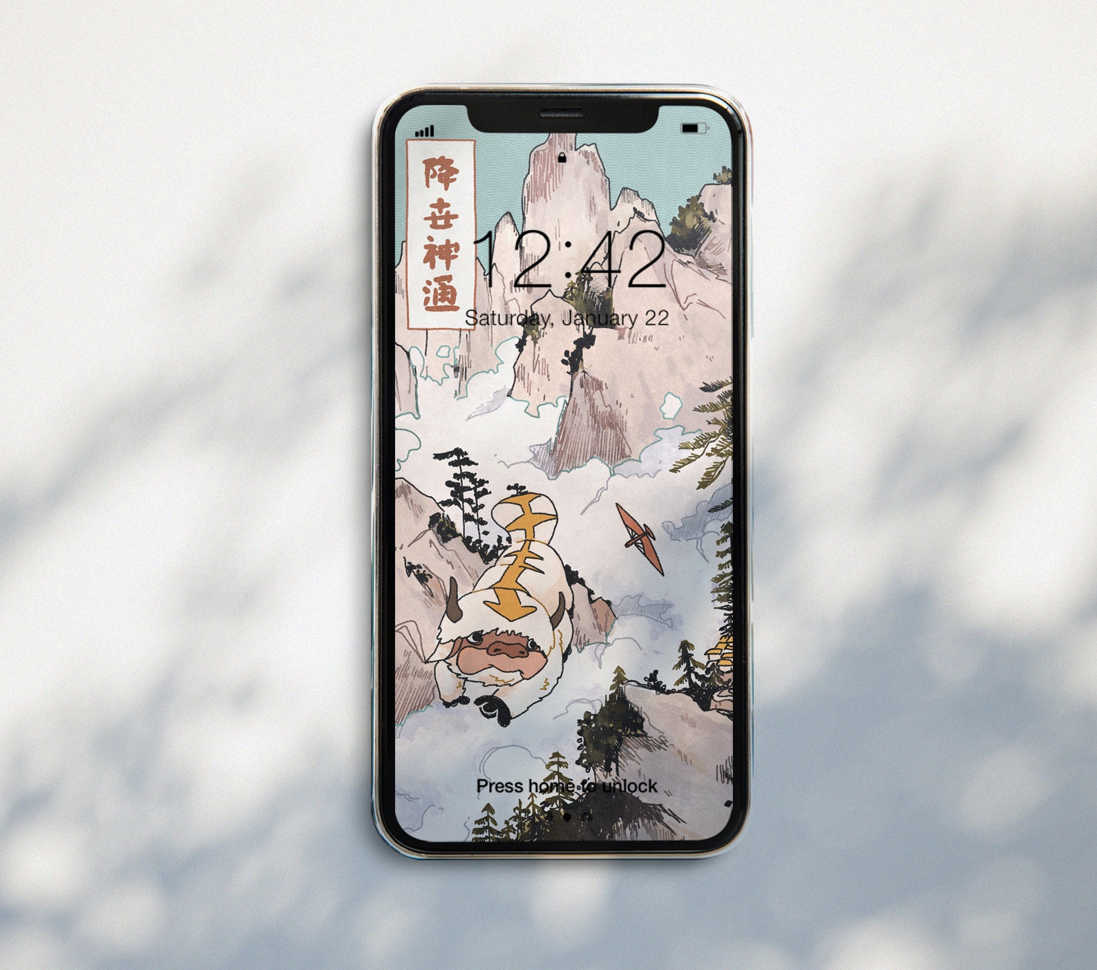 Appa Phone Wallpaper Avatar The Last Airbender Iphone Etsy Ireland