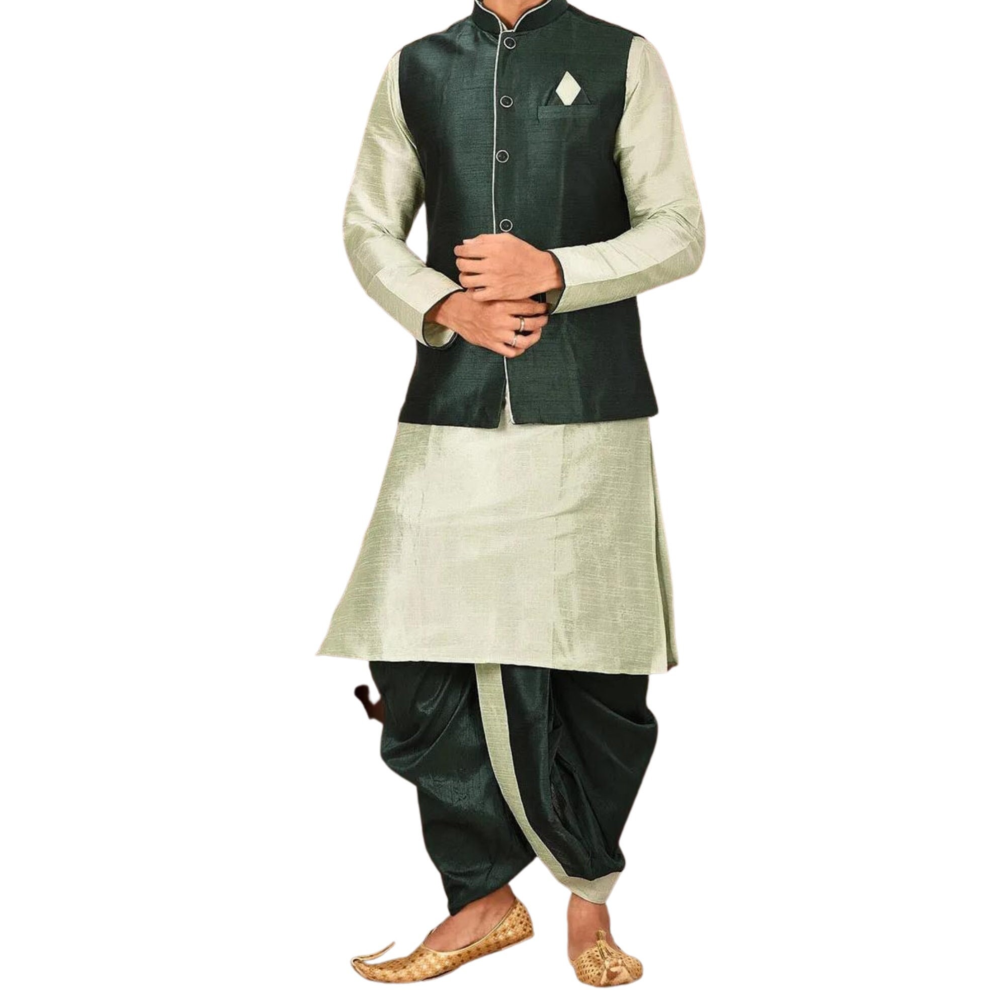 Buy Beige Green and Pink Kalamkari Cotton Koti Jacket for Best Price,  Reviews, Free Shipping