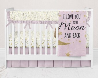 custom mini crib bedding