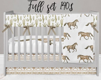 horse themed nursery bedding