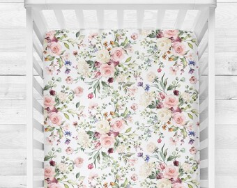 floral crib sheet canada