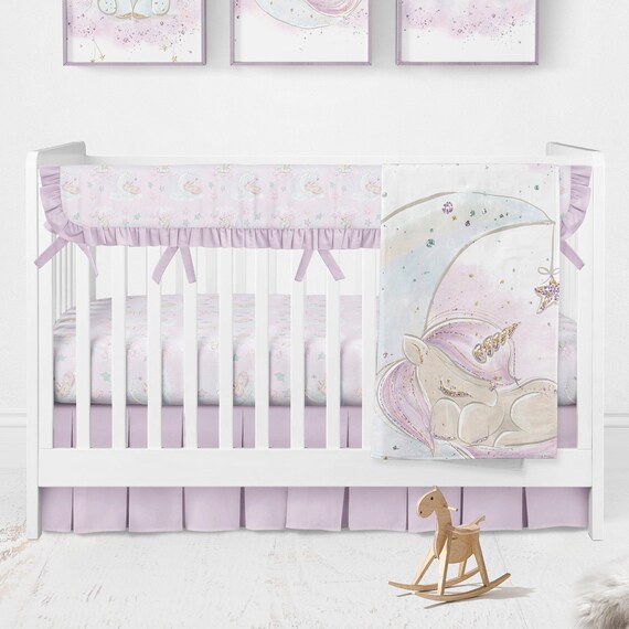 unicorn crib sheet