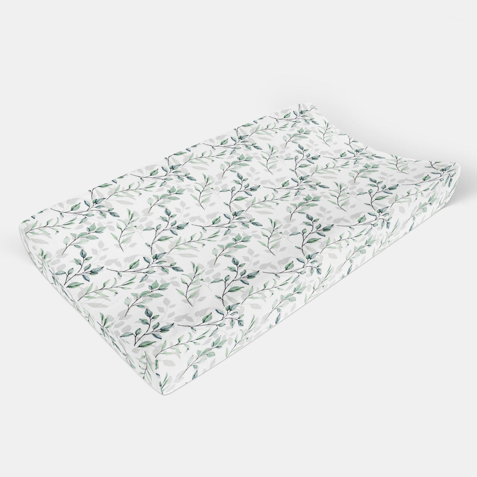 Greenery Crib Sheets Crib Sheets Eucalyptus Fitted Crib Etsy