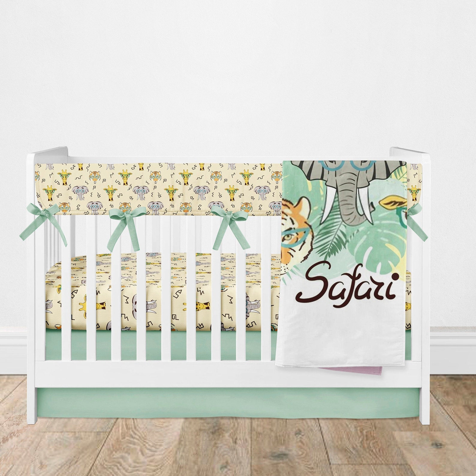 safari newborn baby bedding