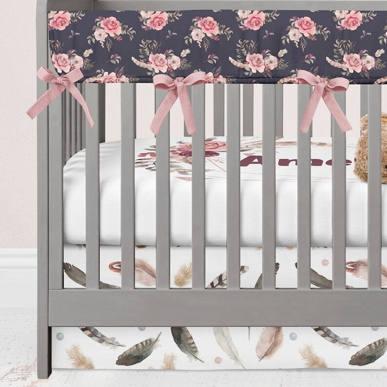 Dreamcatcher Crib Bedding Set Baby Bedding Crib Sheets Dream Etsy