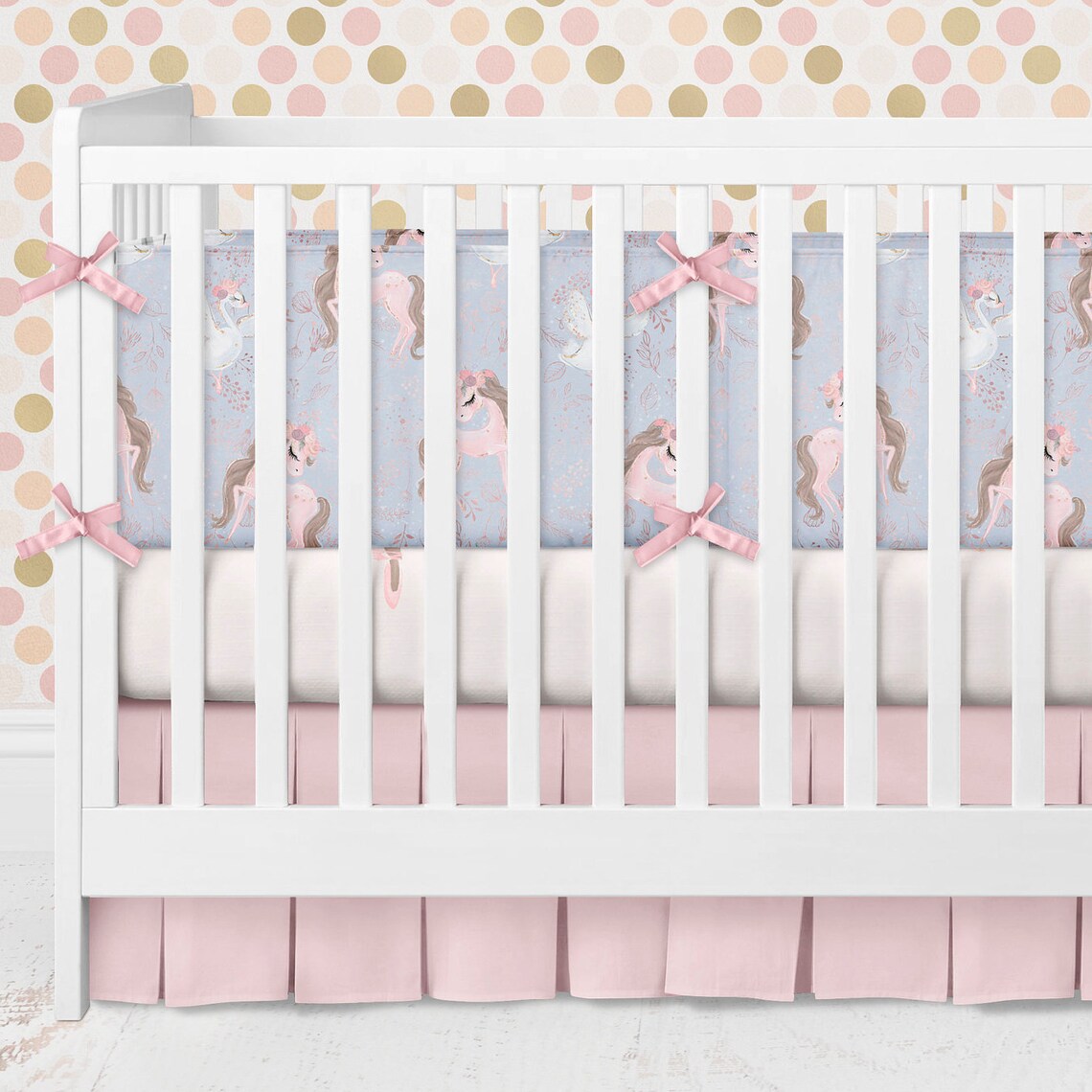 Ballerina black girl nursery crib bedding set ballerina girl Etsy