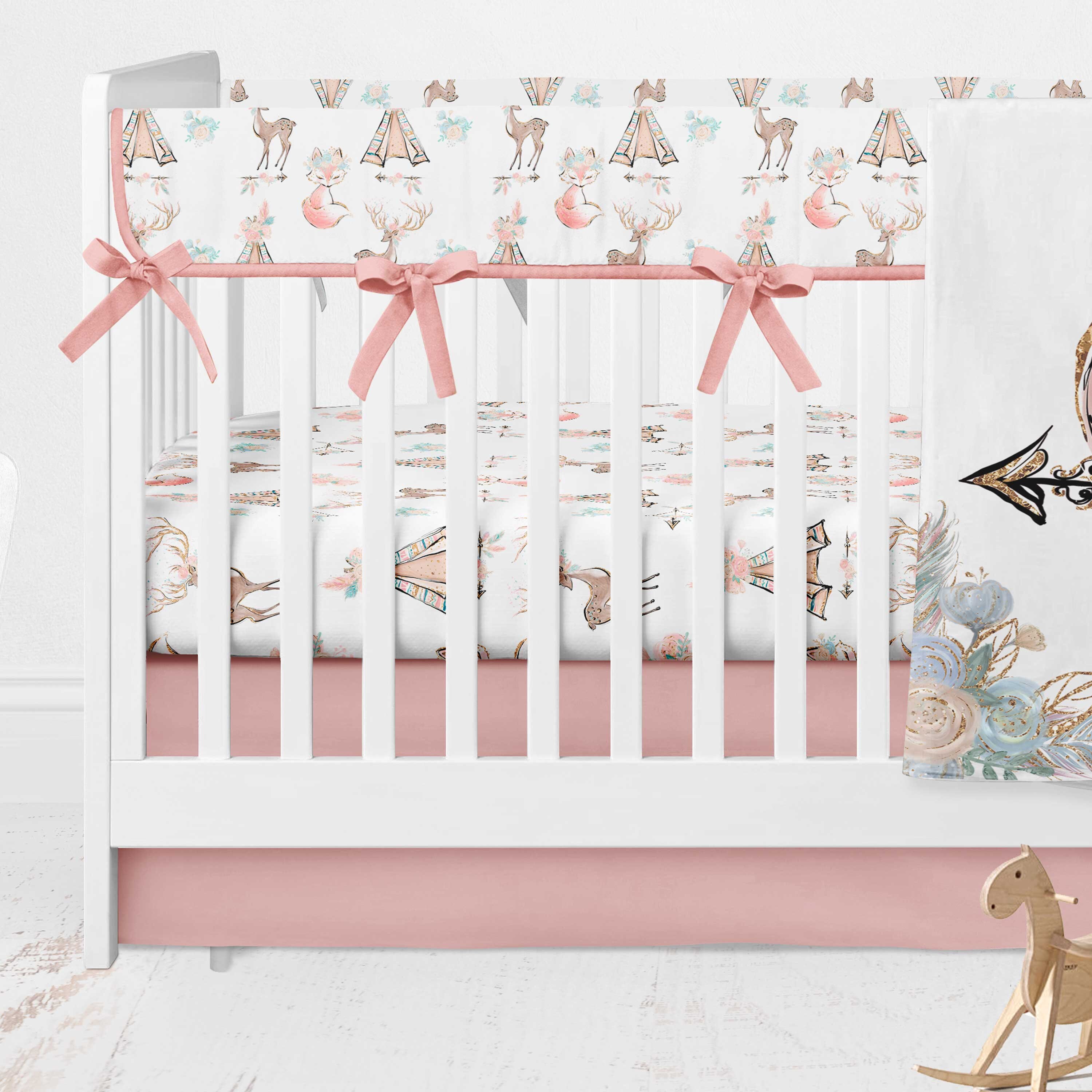 Woodland Nursery Crib Bedding Fox Baby Crib Bedding Woodland Etsy