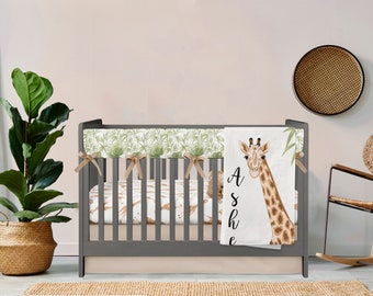 giraffe crib sets