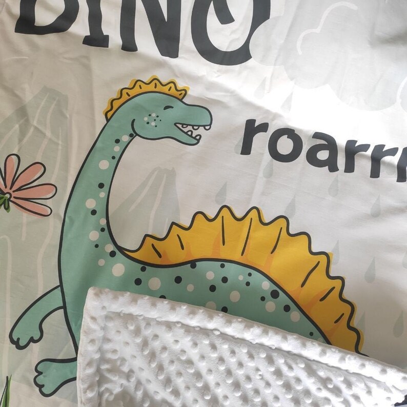Dinosaur crib bedding Baby bedding dino green dinosaur Etsy