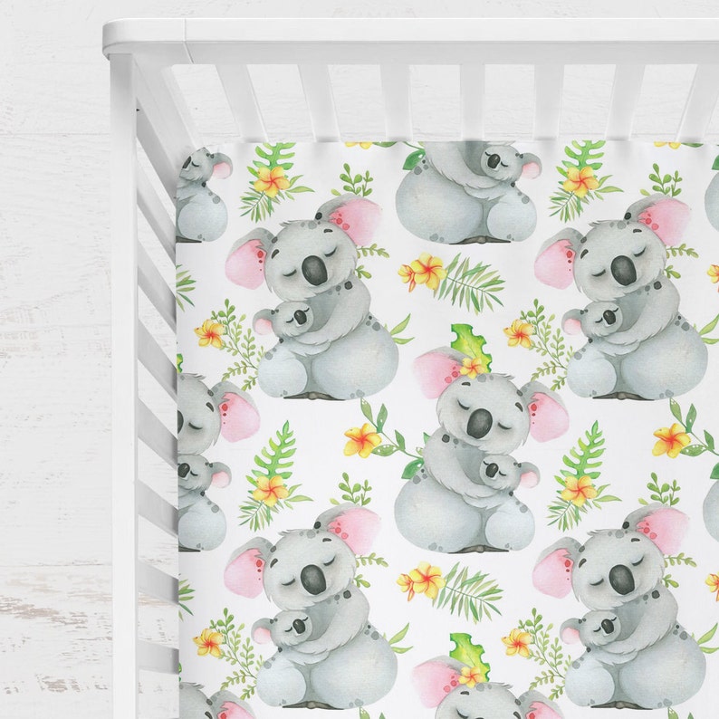 Koala bear crib bedding nursery room koala crib bedding Etsy