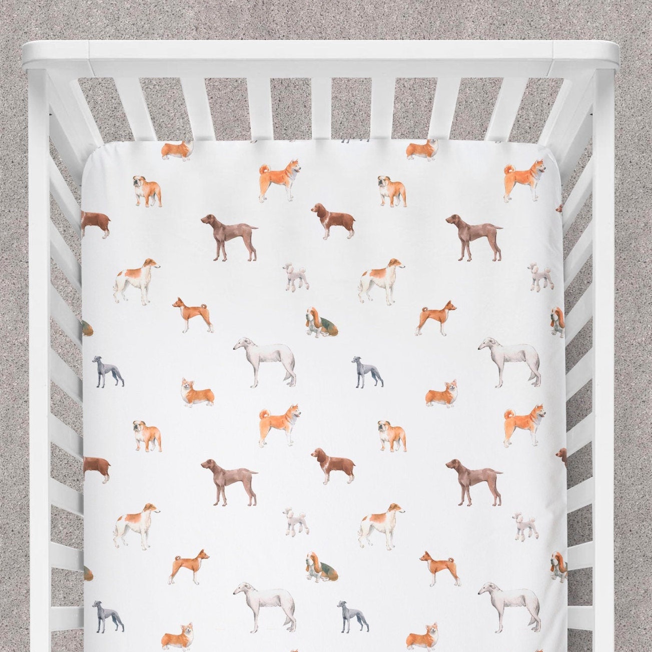 dog crib sheets