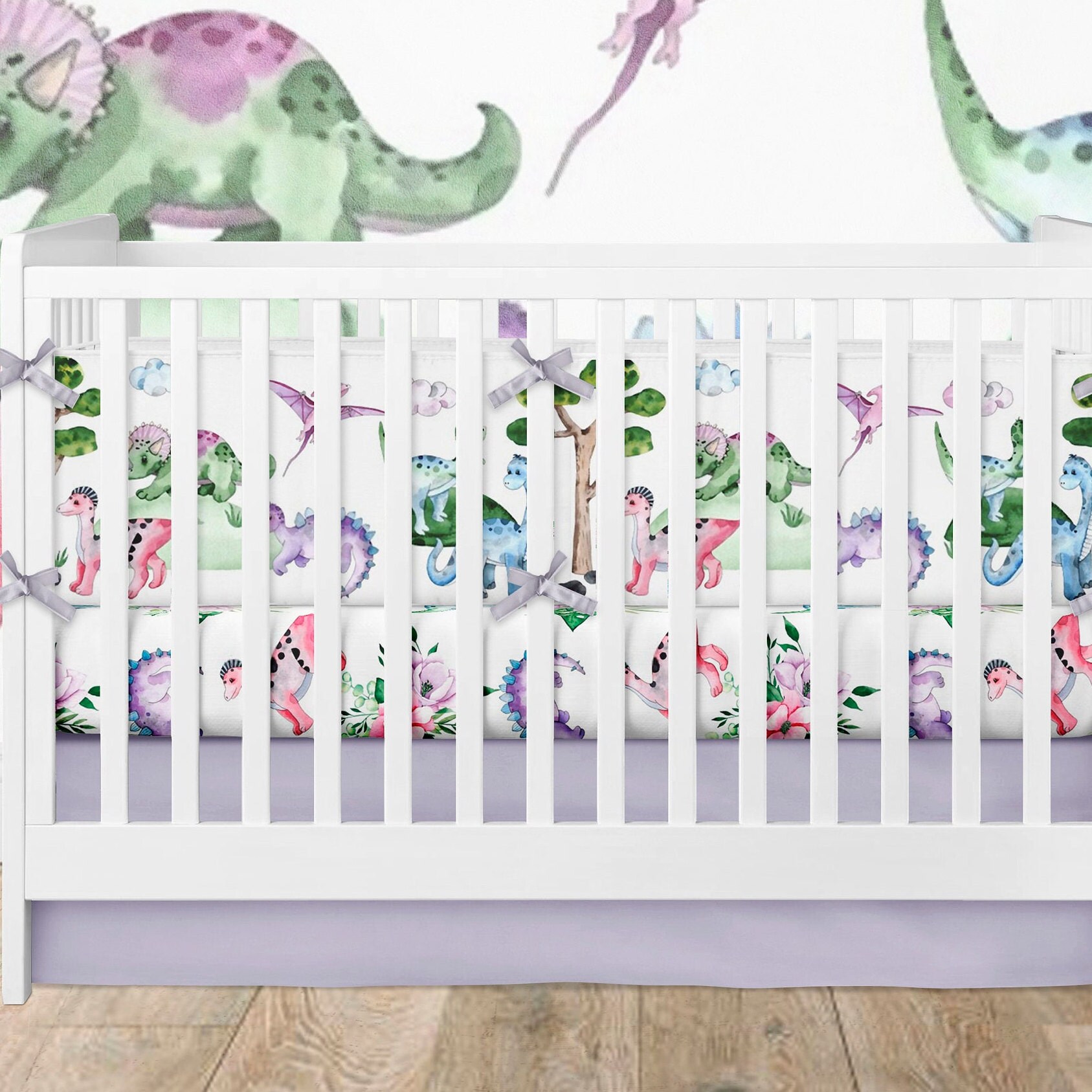 Dinosaur nursery crib bedding set dinosaur baby blanket dino | Etsy