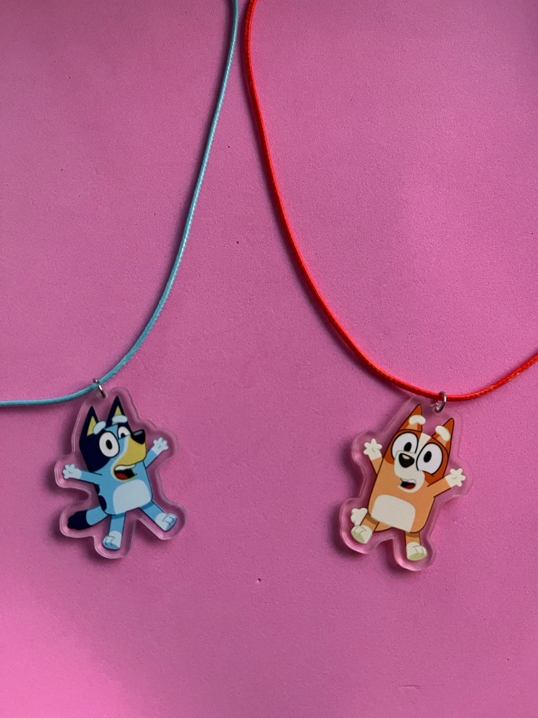 Bluey Matching Necklaces - Etsy