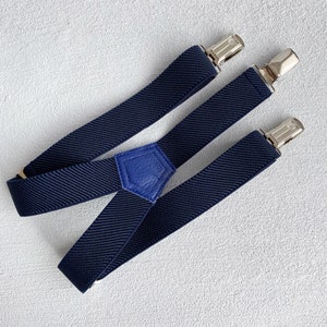 Mens suspenders Brown groomsmen suspenders and baby suspenders