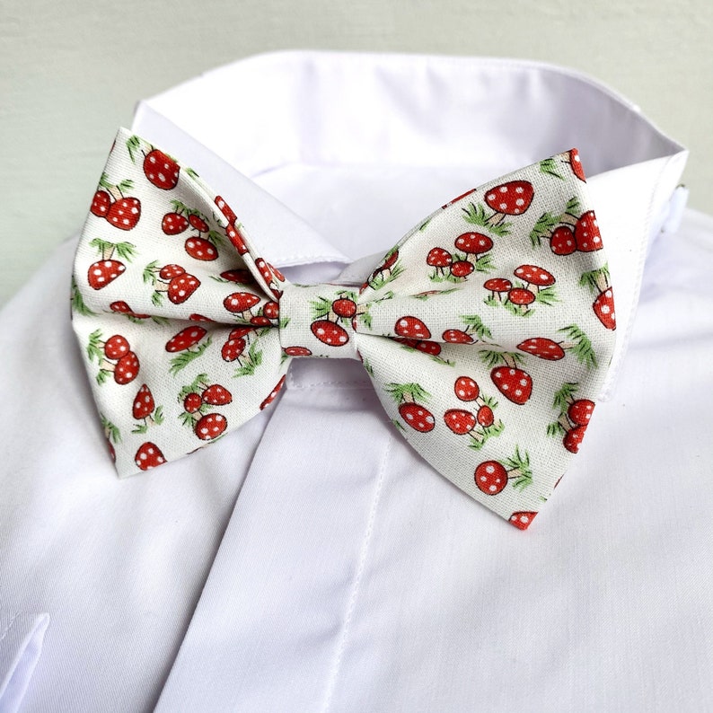 Goblincore bowties for men Woodland bow tie Groomsmen proposal