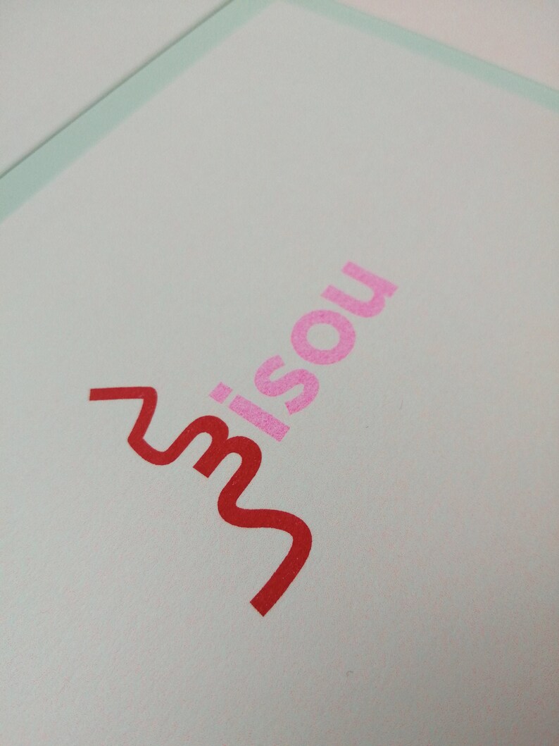 Map A6 Risography Bisou