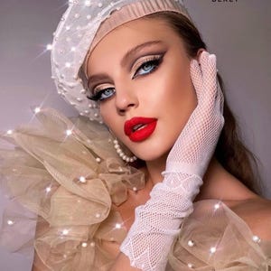 beret hat/ lace beret/ summer beret