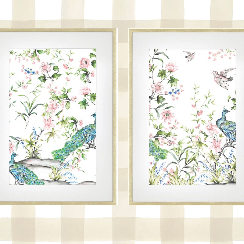 Chinoiserie Download - Etsy