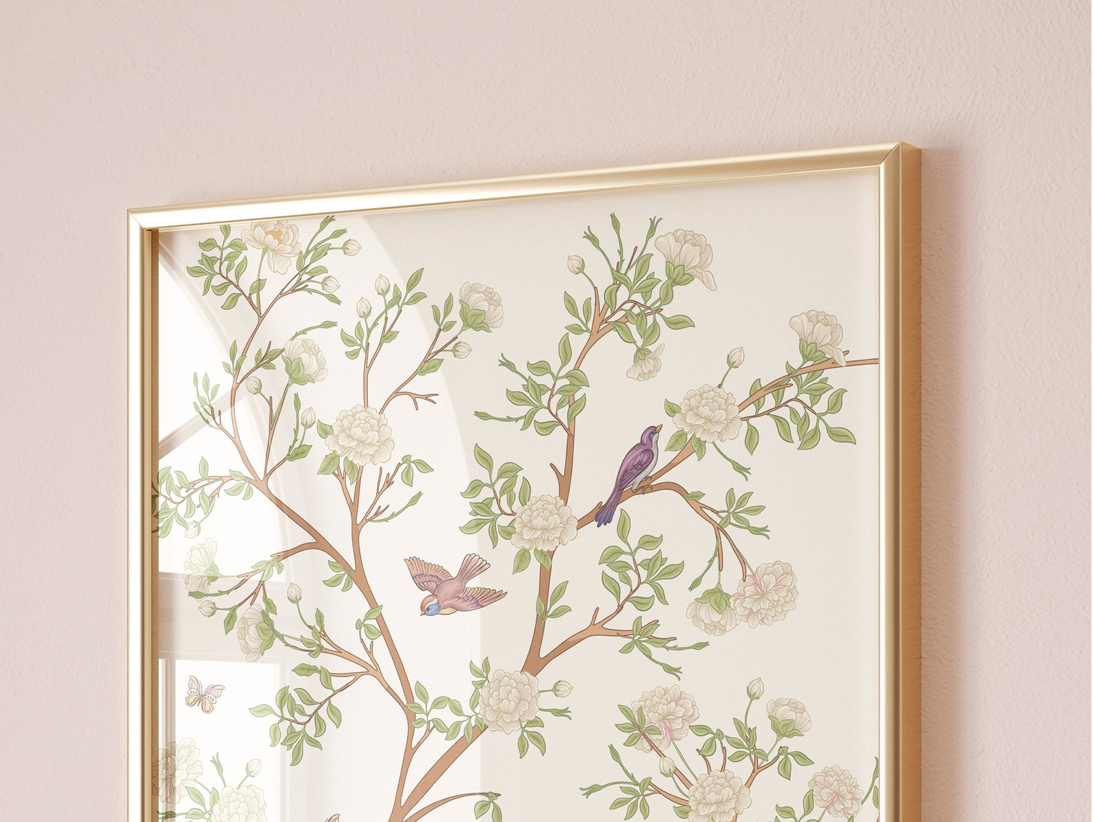 Pretty Pearl Chinoiserie Grandmillenial Wall Decor | Set of 2 | Instant ...