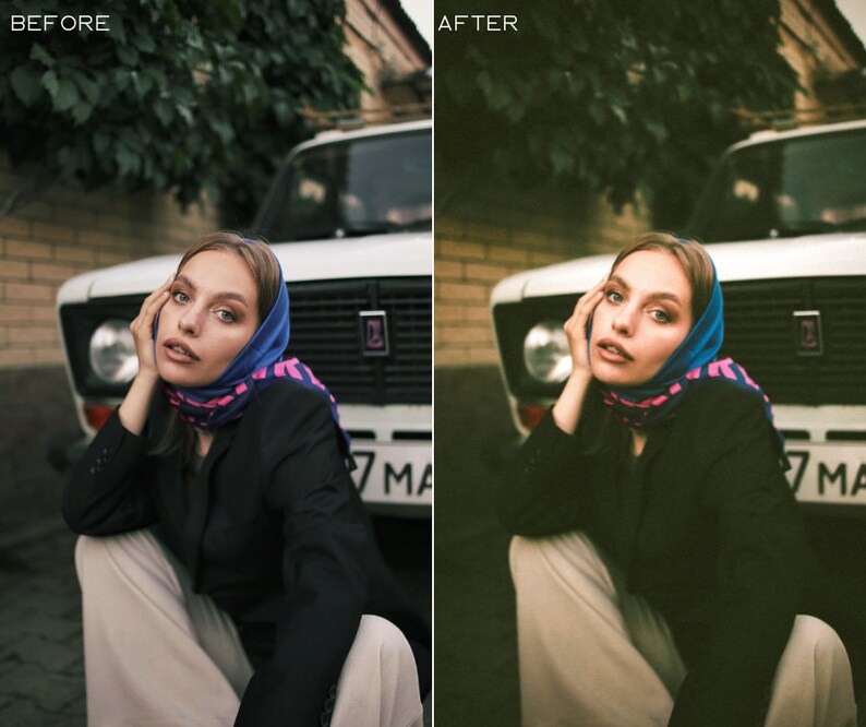 16 Disposable Camera Mobile & Desktop Lightroom Presets Retro Etsy