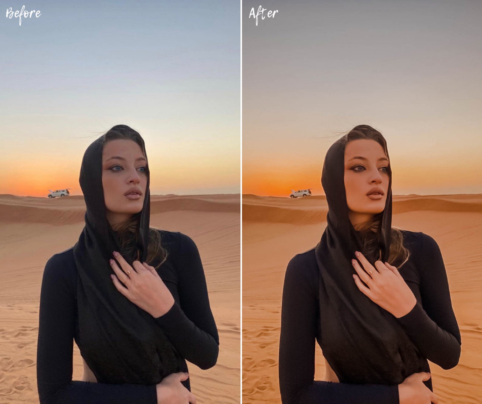 10 Desert Safari Mobile & Desktop Lightroom Presets | Travel in Dubai ...