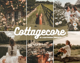 10 Lightroom-voorinstellingen voor mobiel en desktop | Cottagecore-voorinstellingen | Instagram-blogger