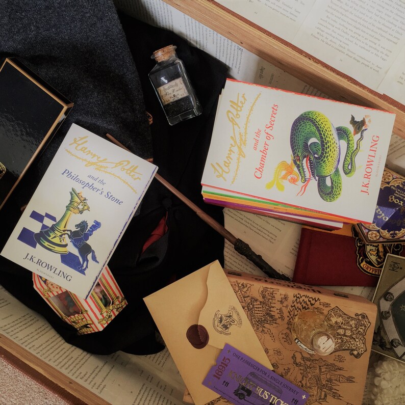 Wizarding Trunk / Harry Potter / Hogwarts / Custom made Etsy