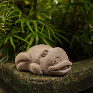 Poke mon Slow Poke 21 cm, Slow Poke Statue, Slow Poke Skulptur, Room Decor, Home Decor, Gartendeko, Geburtstagsgeschenk