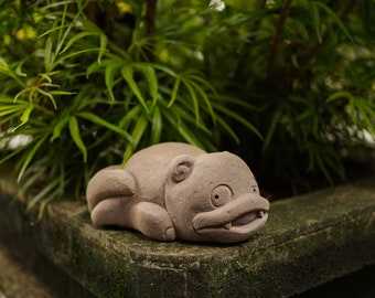 Poke mon Slow poke 8.5 Leght / 21 cm, Slow poke Statue, Slow poke Sculpture, Room Decor, Home Decor, Garden Decor, Birthday Gift