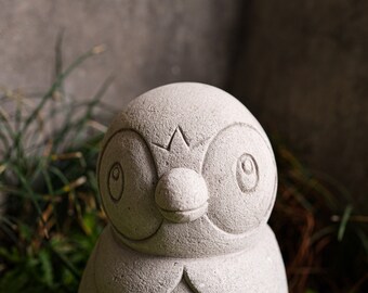 ポケモン ピップルプ 鳥の石像、石の置物、動物の像、室内装飾、庭の