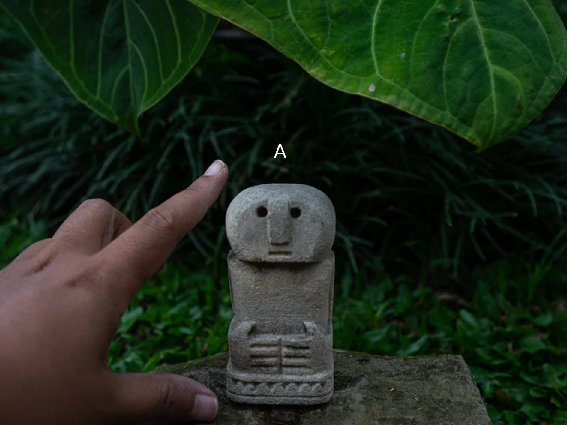 Primitive Statue, Stone, Sculpture, Hand Carved, Handmade, Carving