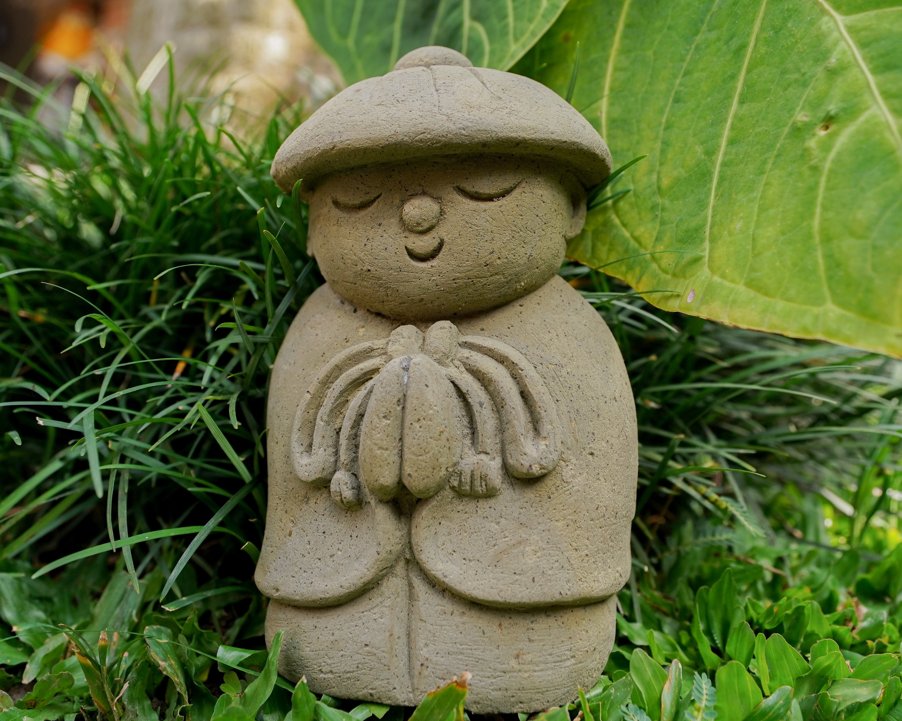 超熱 Statue Jizo 7.5 Japanese Figurine, Jizo High, Inch Cm 19 / 彫刻