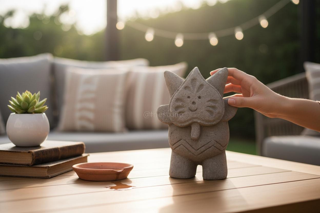 Stone Korok Statue 8 Inch / 20 Cm, Korok Decor, Room Decor, House