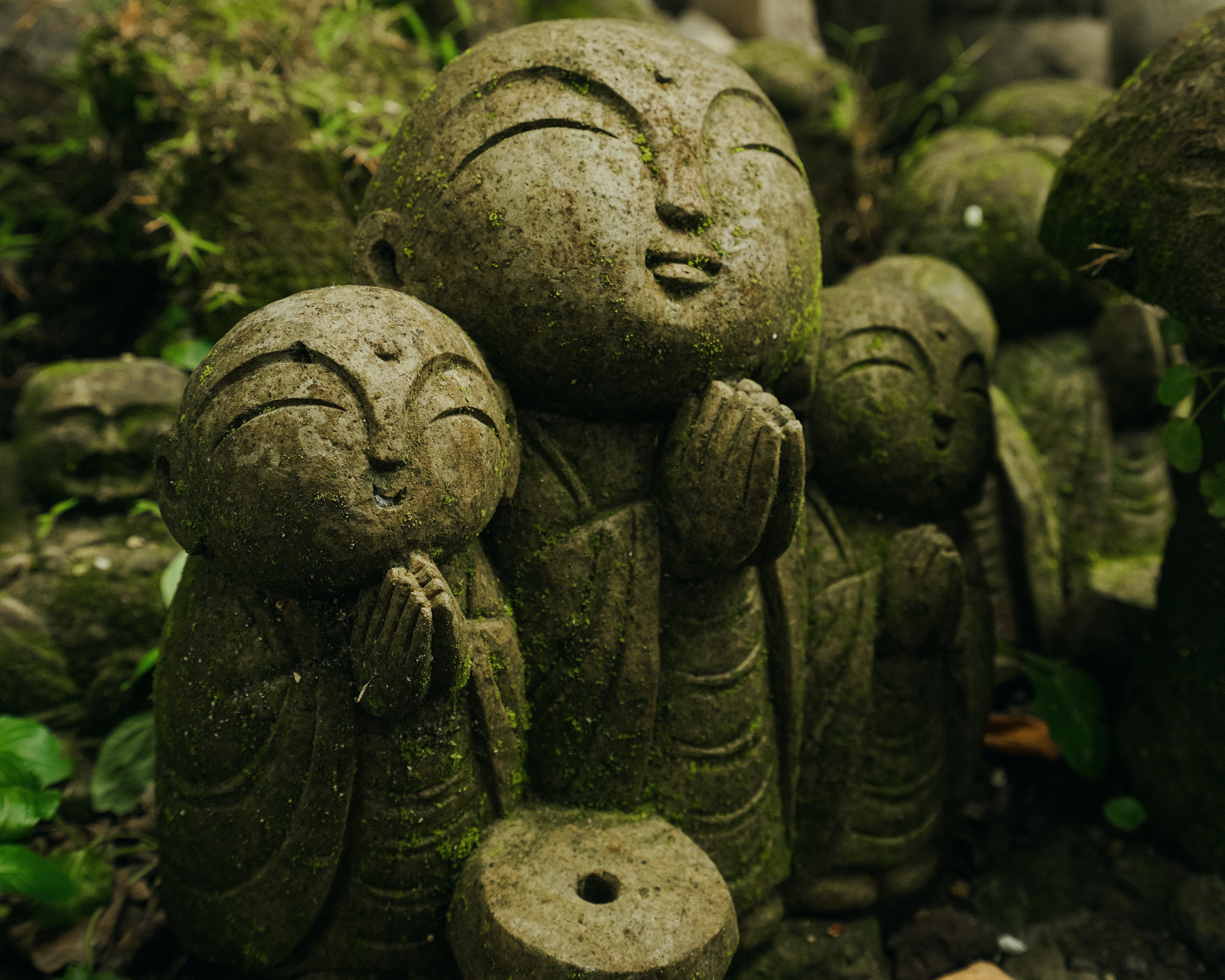 Jizo Statue 7.5 / 19 Cm Inch High, Jizo Figurine, Japanese Jizo Statue 7.5 / 19 Cm Inch High, Jizo Figurine, Japanese
