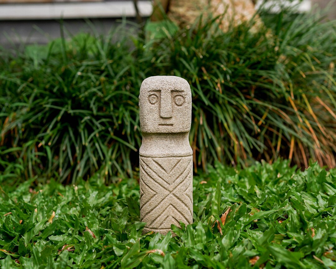 Primitive Statue 7 Inch / 18 Cm, Primitive Figurine, Outdoor Decor ...