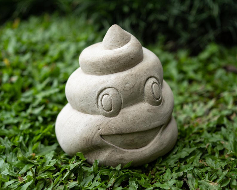 CUSTOM Emoji Stone Carving Emoji Figurine Emoji Statue Etsy
