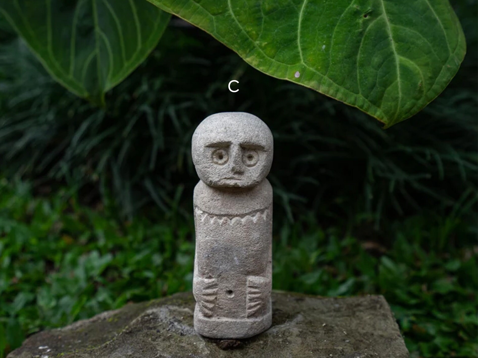 Primitive Statue, Stone, Sculpture, Hand Carved, Handmade, Carving